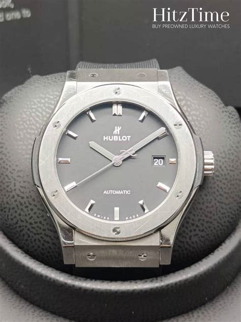 hublot grey dial|Hublot Classic Fusion Racing Grey Dial Automatic Men's .